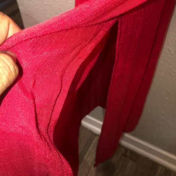 Love Reign Women’s Red Maxi Dress Size L. N. W.T. Sheath,Cocktail,& Party - Picture 7 of 10